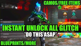 *do this asap* INSTANT UNLOCK ALL GLITCH MW3 for BLUEPRINTS/FREE ITEMS! MW3 GLITCHES! WARZONE GLITCH