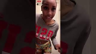 Crop top thot slip tik tok live