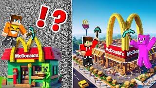 BIEDNY MC DONALDS SmileSlow vs BOGATY MC DONALDS Sebka w Minecraft!