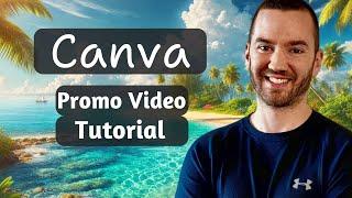 How To Create Promo Video In Canva 2024 (Canva Promo Video Tutorial)