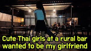 Amazing rural Thai restaurant, Cute Thai employees wanted to be my girlfriend