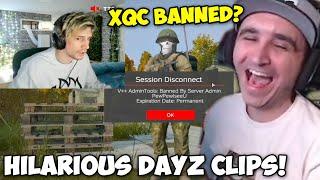 Summit1g Reacts To xQc Getting BANNED In DayZ & HILARIOUS DayZ CLIPS!