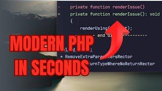 Why You Should Start Using Rector PHP Today – Upgrade Legacy PHP to Modern in Seconds!