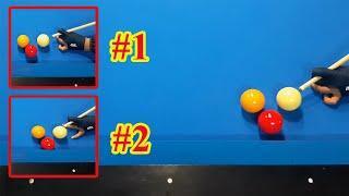 Hướng dẫn cách đánh bida ken tam giác dọc băng - American series billiard #1