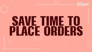 Save time to place order - DSers AliExpress Dropshipping