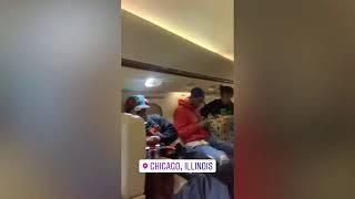 Juice wrld filmed on private jet in chicago moments before he die.d