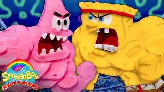 If SpongeBob was a Stop Motion Felt Cartoon | SpongeBob: Reimagined