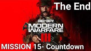 CALL OF DUTY MODERN WARFARE 3 Gameplay (4K 60FPS) No Commentary MISSION 15- Countdown