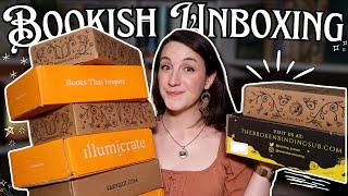 A Bookish Unboxing || Special Edition Book Haul, Illumicrate, Fairyloot & The Broken Binding