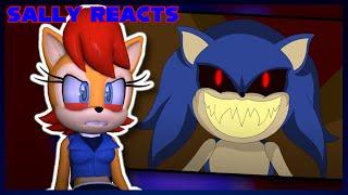 Sally Reacts to Sonic.exe Trilogy (Parts 1,2, and 3)