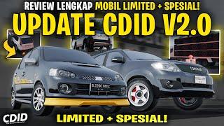 REVIEW SEMUA MOBIL LIMITED BARU CDID UPDATE TEST SERVER V1.9.5 - Car Driving Indonesia Roblox