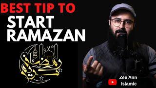 Best Tip to Start Ramzan | Tuaha Ibn Jalil #zeeannislamic