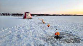 Рыбалка на льду реки Печоры, 25-26 апреля 2023