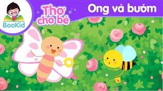 Bài thơ Ong và Bướm | Thơ cho bé | Thơ mầm non | Thơ thiếu nhi | Giáo dục trẻ em | Bookid