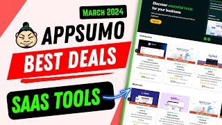 10 Best Appsumo Deals - March 2024 (Saas Lifetime Deals)