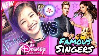 Andi Mack VS Famous Singers Musical.ly Battle | Disney Andi Mack & Celebrity Stars Musically 2017