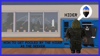 How To Get Fooled By The Hider As A Seeker | GNG Community H&S Event | ER:LC