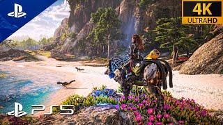 PS5 Horizon Forbidden West NEW Balance Mode 120hz IS A MASTERPIECE! Realistic ULTRA Graphics 4K!