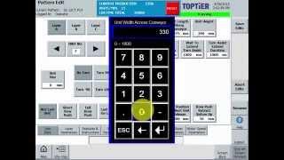 Palletizer Controls: Create a new pattern on HMI