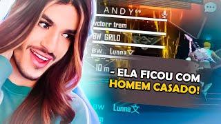 NISSO QUE DÁ PEGAR HOMEM CASADO! | Andy Ferreira - Free Fire