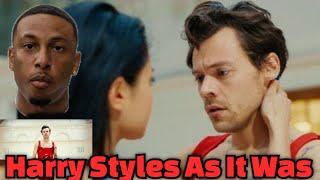 Harry Styles As It Was Official Video Reaction  THIS WAS BEAUTIFULFirst Time Hearing Harry