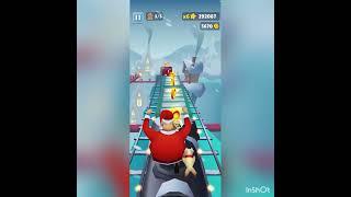 Subway surf. Снова побит собственный рекорд.