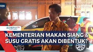 Cawapres Gibran Temui Prabowo Bahas Kementerian Makan Siang & Susu Gratis