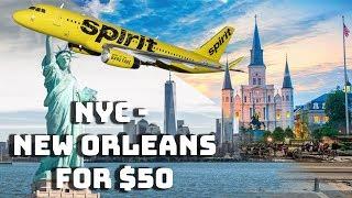 HOW WE TRAVEL FOR LESS - NYC to NEW ORLEANS for $50!