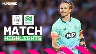 Curran brothers RUN RIOT  | Oval Invincibles vs Southern Brave Highlights