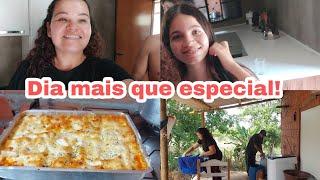 dia de comemoração  Maira fez 16 ||almocinho de domingo |Rayan conheceu a chácara