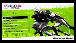 NCAA Football 07 -- Gameplay (PSP)