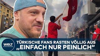 EM 2024: Berlin bebt - Türkische Fans rasten komplett aus! Mega-Party trotz 3:0 Blamage