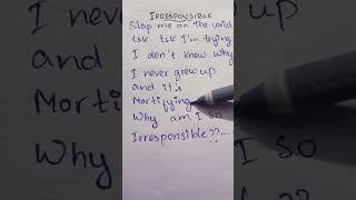 IRRESPONSIBLE / song lyrics / LALALALALLAALALALLA....