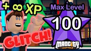 Infinite XP Glitch Method - Mad City Chapter 2 New Roblox Level 100 in Seconds Unlimited XP Farm