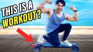 Is Electric Skateboarding a WORKOUT? YES!