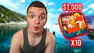 E hapa 10 Herë Case ma të Shtrejtë !! *$10,000* (Panda Skins) - Vadda