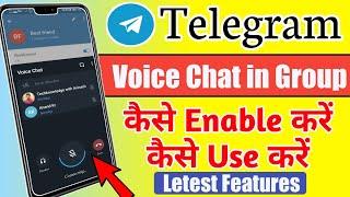 How To Start Groups Voice Chat in Telegram | What Is Telegram Group Voice Chatting feature