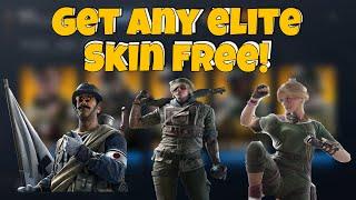 How to Get any ELITE Skin for FREE in Rainbow Six Siege!