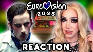 Go-Jo "Milkshake Man" | Australia  | Eurovision 2025 REACTION