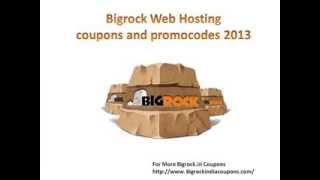 Bigrock Coupons and Promo codes 2013
