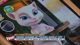 Hidden dangers of 'Talking Angela' app