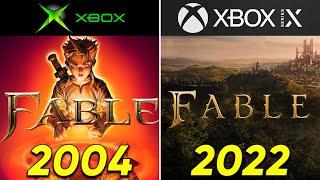 Evolution of FABLE Xbox Games (2004-2022)