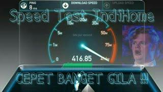 Speed Test IndiHome Telkom