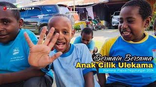 Kebahagiaan Ada ketika Kita ada Bersama dengan Anak-Anak Kecil (Kompleks Ulekama Wamena 2024)