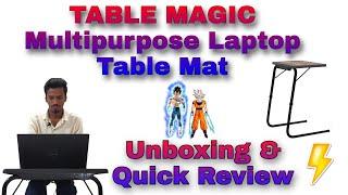 TABLE MAGIC Multipurpose Table Mat | Unboxing and Quick Review | @ShivaChandrArjuna