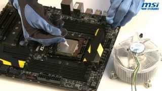 MSI® HOW-TO install Intel LGA 2011-3 CPU