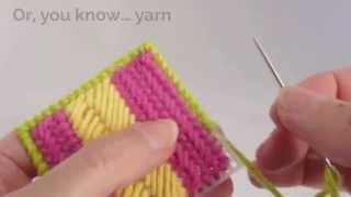 Plastic Canvas Basics: How to Make a Whip Stitch Edging