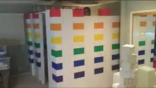 Building a temporary baby's room or wall using Everblocks UK