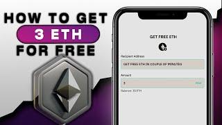 Get 3 ETH for Free: Easy Step-by-Step Guide (Promo Code)