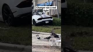 Lamborghini Crashes After Carshow 